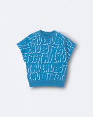 Toddler Elastic-Waist Tee in Otter Avenue Print - Blue