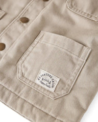 Toddler Organic Cotton Twill Barn Jacket
