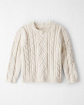 Toddler Organic Cotton Cable Knit Sweater