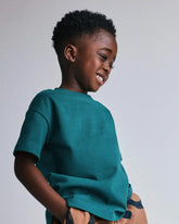 Toddler Elevated Relaxed Tee - Teal