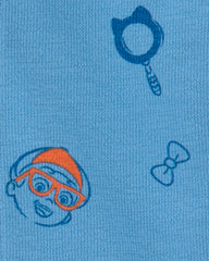 Baby Boy 2-Piece Blippi Short-Sleeve Top & Short Set - Blue