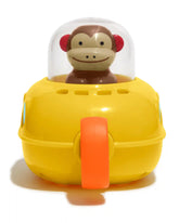 ZOO® Pull & Go Submarine Baby Bath Toy - Monkey