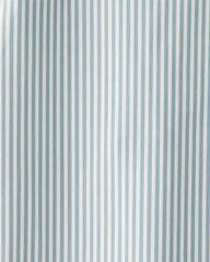 Baby Boy Recycled Long-Sleeve Rashguard Swimsuit in Stripes