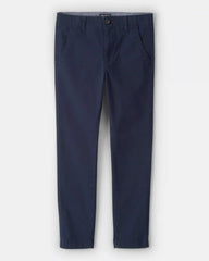 Boys Slim Tapered Chino Pants - Navy