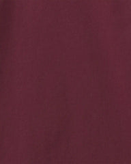 Boys Striped Polo Shirt - Burgundy/Blue/Cream