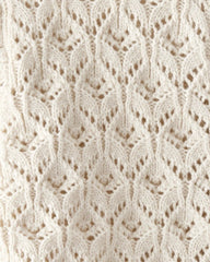 Toddler Girl Organic Cotton Pointelle Sweater Knit Cardigan