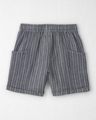 Boys 2-Piece Organic Cotton Gauze Top & Short Set
