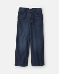 Boys Denim Baggy Jeans - Dark Wash