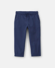 Toddler Boy Fleece Pants - Navy Blue