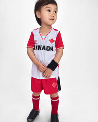 Toddler Umbro Canada Mesh Soccer Shorts - Red/White/Black