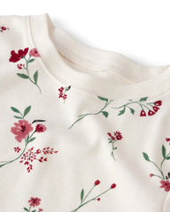 Baby Girl 2-Piece Organic Cotton Pajamas in Rosethorn Hollow