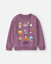 Girls Hello Kitty® Halloween Pullover Sweatshirt - Purple