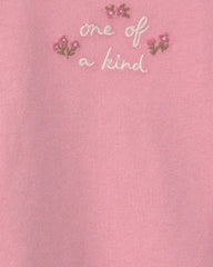 Baby Girl 4-Piece Long-Sleeve Top & Pant Set - Pink