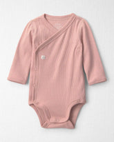 Baby Girl Organic Cotton Rib Bodysuit