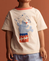 Toddler Juggling Relaxed Graphic Tee - Cream