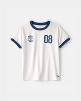 Kids 'Team Captain' Active Graphic Tee - White