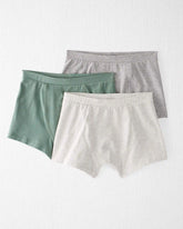 Boys 3-Pack Organic Cotton Boxer Shorts