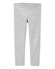 Baby Cotton Polka Dot Stretch Leggings