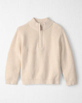 Toddler Boy Organic Cotton Quarter-Zip Pullover
