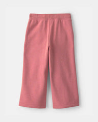 Toddler Girl OshKosh Logo Fleece Drawstring Pants - Pink