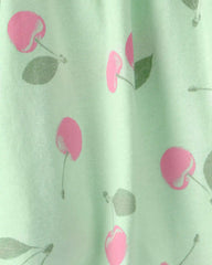 Girls Cherry Skort - Green