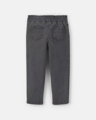 Toddler Girl Denim Pants - Black