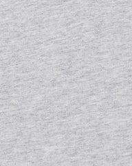 Baby Boy Short-Sleeve Henley Tee - Grey