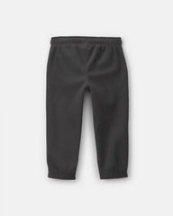 Toddler Boy Fleece Pants - Black