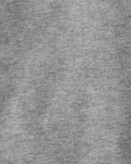 Baby Solid Short-Sleeve Pocket Tee - Grey