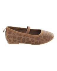 Toddler Leopard Ballet Flats