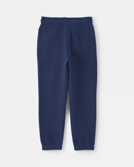 Boys Fleece Joggers - Navy Blue