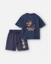 Toddler Boy 2-Piece PAW Patrol® Short-Sleeve Top & Short Set - Navy