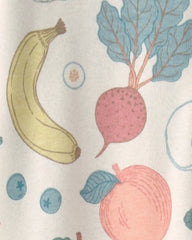 Baby Organic Cotton Sleep & Play Pajama in Veggie Fruit