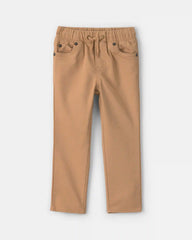Toddler Boy Pull-On Pants - Khaki