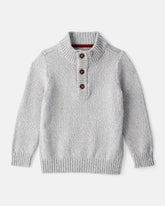 Toddler Boy Pullover Sweater - Grey