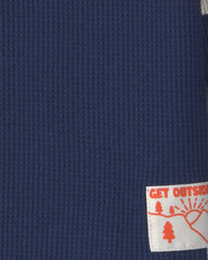 Toddler Boy Thermal Long-Sleeve T-Shirt - Navy Blue