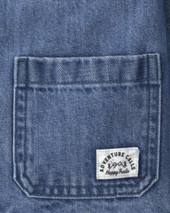 Toddler Organic Cotton Denim Barn Jacket