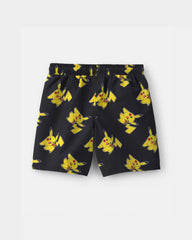 Boys Pokémon Swim Trunks - Black/Yellow