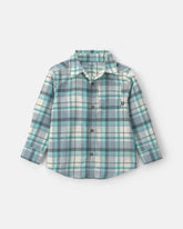Toddler Boy Plaid Flannel Button-Down Shirt