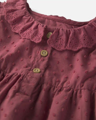 Baby Girl Organic Cotton Prairie Bubble