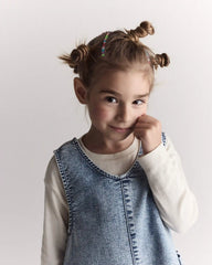 Toddler Girl Pointelle Long-Sleeve Top - Cream