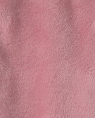Girls Sherpa Zip-Up Jacket - Pink