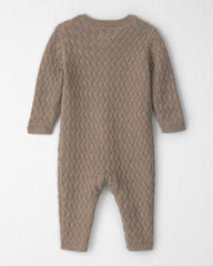 Baby Organic Cotton Sweater Knit Jumpsuit