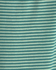 Baby Boy 4-Piece Dino Striped 100% Cotton Snug Fit Pajama Set - Green