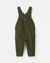 Baby Corduroy Overalls - Olive Green