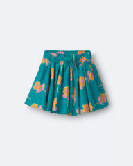 Toddler Girl Avenue Twirl™ Mini Skirt in Floral Print - Teal