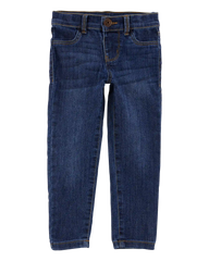 Toddler Dark Blue Wash Super Skinny-Leg Jeans