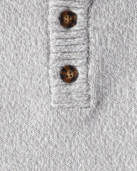 Toddler Boy Pullover Sweater - Grey
