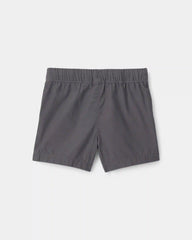Baby Boy Canvas Shorts - Grey