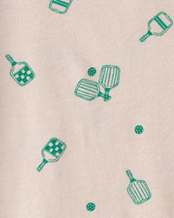 Toddler Pickleball T-Shirt - Brown